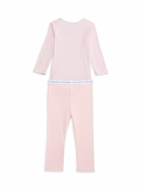 Детский комплект Calvin Klein с логотипом 1159837689 (Розовый 18M) на рост 76-81 см