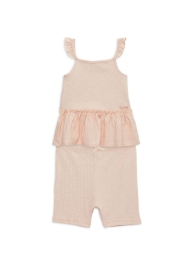 Детский костюм Calvin Klein топ и шорты велосипедки 1159826042 (Бежевый 18M)