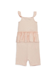 Детский костюм Calvin Klein топ и шорты велосипедки 1159826042 (Бежевый 18M)