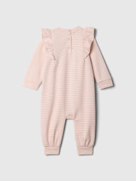 Детский комбинезон GAP флис 1159836850 (Розовый 3-6M)