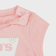 Дитяча футболка Levi's з логотипом 1159837086 (Рожевий 18M)
