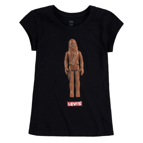 Дитяча футболка Levi's із принтом Chewbacca 1159815454  (Чорний 128-140)