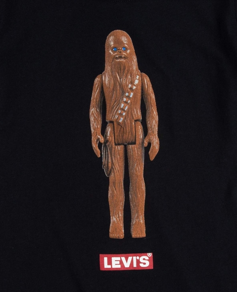 Дитяча футболка Levi's із принтом Chewbacca 1159815454  (Чорний 128-140)