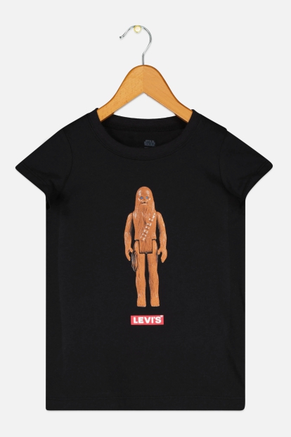 Дитяча футболка Levi's із принтом Chewbacca 1159815454  (Чорний 128-140)