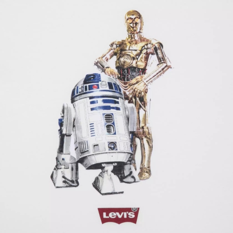 Детская футболка Star Wars Levi's с рисунком 1159815756 (Белый 116-122см)