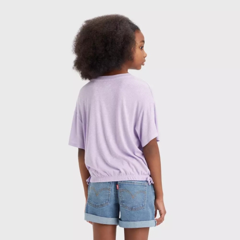 Дитяча футболка Levi's з малюнком 1159827065 (Бузковий 98-104)