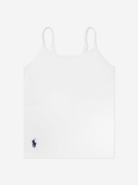 Набор маек для девочки Polo Ralph Lauren с логотипом 1159831894 (Белый/Серый 155-159)