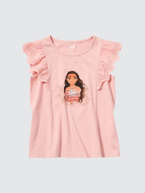 Футболка Uniqlo з принтом MAGIC FOR ALL 1159835834 (Рожевий 9-10)
