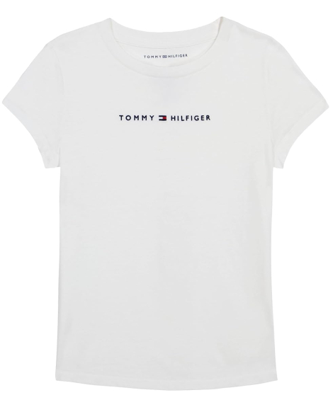 Дитяча футболка Tommy Hilfiger з логотипом 1159836817 (Білий 2T)