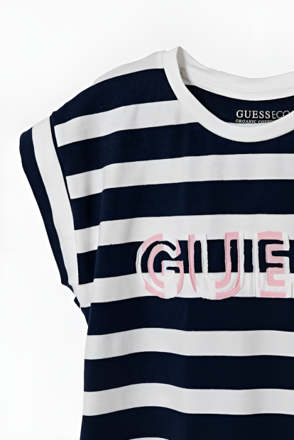 Детская футболка Guess 1159837227 (Синий/Белый 16)