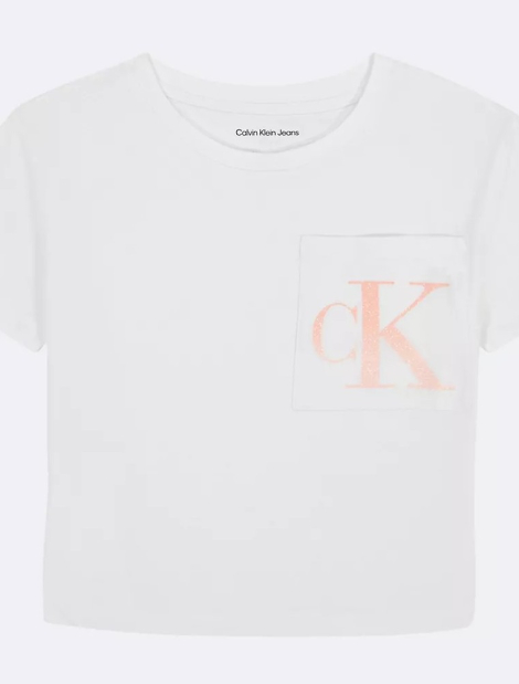 Дитяча футболка Calvin Klein 1159837445 (Білий L)