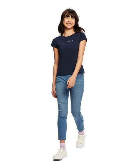 Детская футболка Tommy Hilfiger с логотипом 1159837581 (Синий 3T)