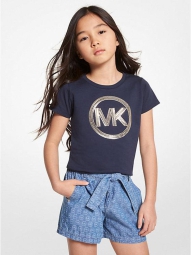 Детская футболка Michael Kors 1159800833 (Синий, 138)