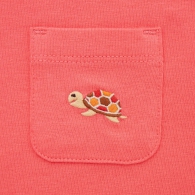 Детская футболка UNIQLO с карманом 1159803060 (Розовый, 75-85)