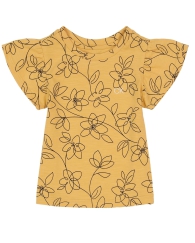 Детская футболка Calvin Klein 1159805627 (Желтый, 12M)