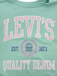 Детская футболка Levi's с рисунком 1159818212 (Бирюзовый 155-159)