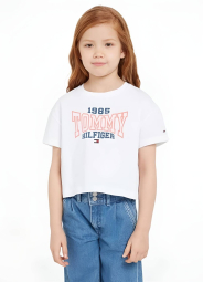 Детская футболка Tommy Hilfiger 1159832857 (Белый S)