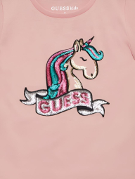 Дитяча футболка Guess 1159835486 (Рожевий 5)
