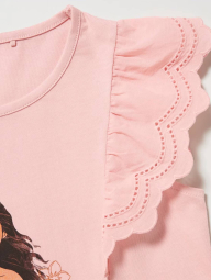 Футболка Uniqlo з принтом MAGIC FOR ALL 1159835834 (Рожевий 9-10)