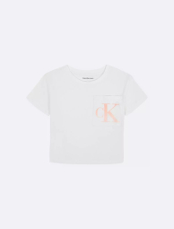 Детская футболка Calvin Klein 1159837451 (Белый S)