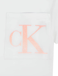 Детская футболка Calvin Klein 1159837451 (Белый S)