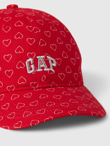 Дитяча кепка GAP бейсболка з принтом 1159834891 (Червоний S/M)
