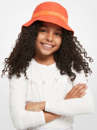 Детская панама Michael Kors с логотипом 1159804490 (Оранжевый, One size)