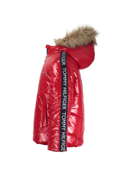Детская стеганая куртка Tommy Hilfiger 1159837677 (Красный 6X)