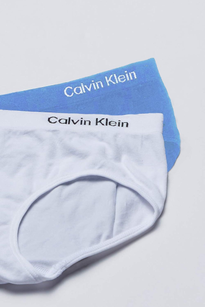 Набор детских трусиков Calvin Klein для девочки 1159789152 (Белый/Синий, M)