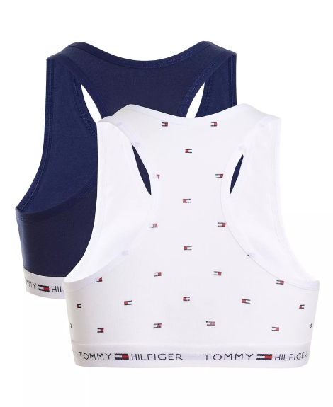 Набор бралеттов для девочки Tommy Hilfiger 1159793300 (Белый/Синий, S)