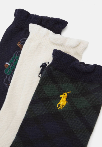 Набір шкарпеток для дівчаток Polo Ralph Lauren 3 пари 1159837573 (Різні кольори 4-6х)