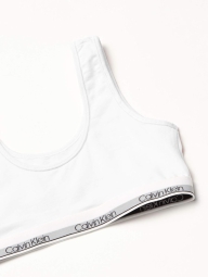Комплект из двух хлопковых бюстгальтеров Calvin Klein набор топов 1159808512 (Белый/Черный, L)