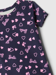 Детская пижама Barbie GAP футболка и шорты 1159837366 (Синий 2)