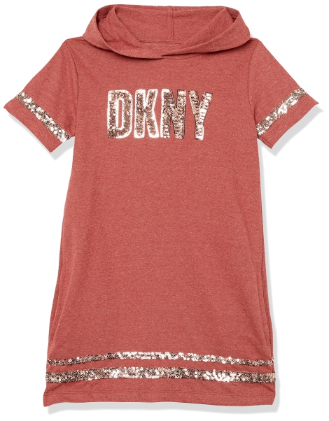 Плаття для дівчаток DKNY з капюшоном 1159815455  (червоний M)