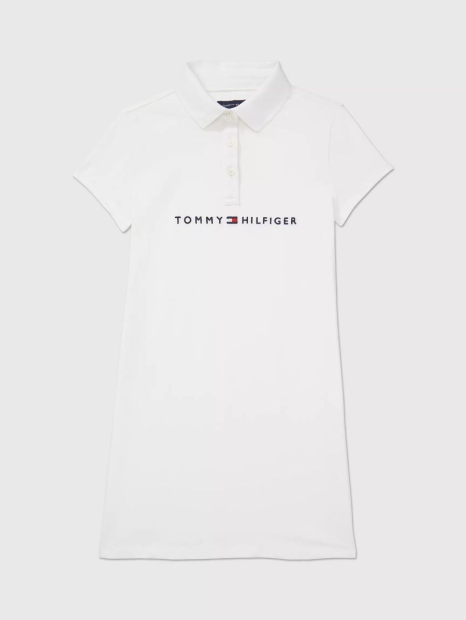 Дитяча сукня-поло Tommy Hilfiger з логотипом 1159826978 (Білий L)