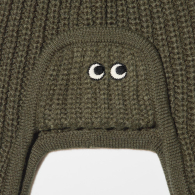 Детская вязаная шапка UNIQLO HEATTECH 1159832758 (Зеленый M/L)