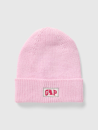 Дитяча тепла шапка біні від GAP 1159836443 (Рожевий S/M)