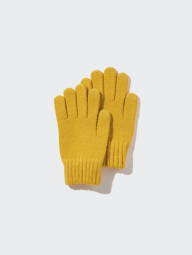 Детские перчатки UNIQLO HEATTECH 1159837433 (Желтый M/L)