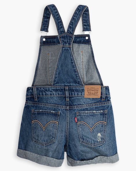 Джинсовий комбінезон Levi&#39;s шортиками 1159820097 (Синій 16)