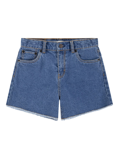 Джинсовые шорты Levi's для девочек 1159836823 (Синий 12)
