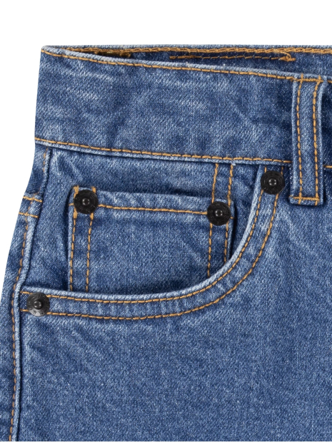 Джинсовые шорты Levi's для девочек 1159836823 (Синий 12)