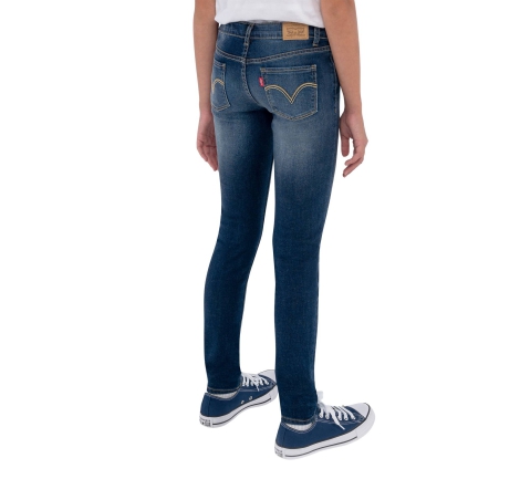 Джинсы для девочки Levi's 1159807218 (Синий, 10)