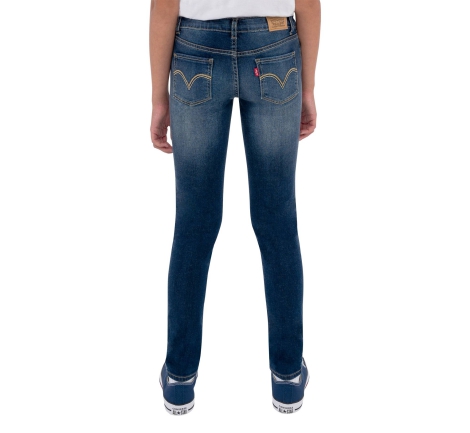 Джинсы для девочки Levi's 1159807218 (Синий, 10)