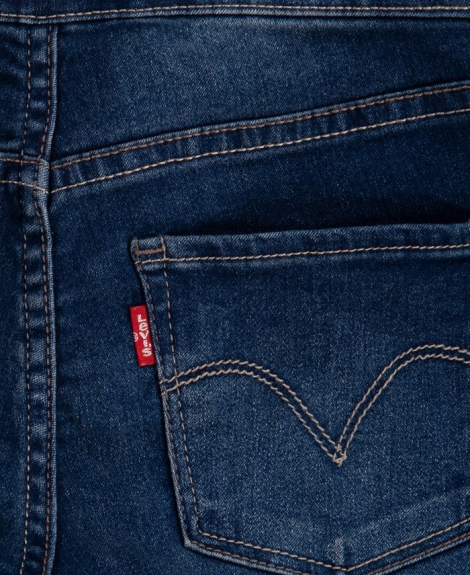 Джинсовые леггинсы Levi's для девочки 1159815851 (Синий 14)