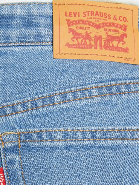 Джинси для дівчинки Ribcage Ankle Straight Levi's 1159826090 (Блакитний 8)