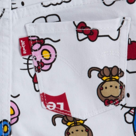 Джегінси Hello Kitty Levi's 1159827465 (Білий 98-104)