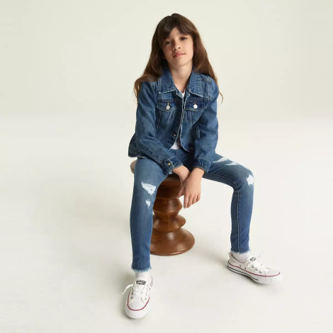 Джинсы для девочки Levi's 1159832098 (Синий 12)