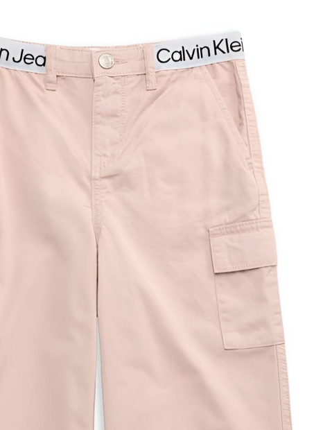 Дитячі штани Calvin Klein карго 1159834125 (Рожевий 8)
