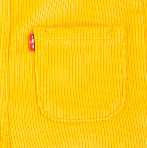 Детский вельветовый комбинезон Levi's 1159837838 (Желтый 98-104)