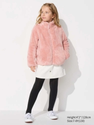Колготки в рубчик HEATTECH UNIQLO для дівчаток 1159828879 (Чорний 5-6)